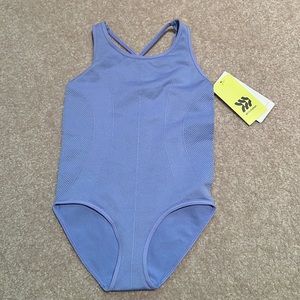 Nwt blue girls seamless Leotard